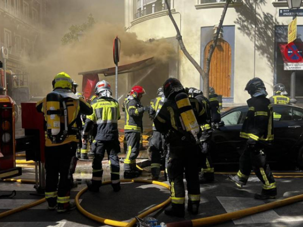 Tragedia en Madrid: así quedó el restaurante El Ñaño tras incendio y explosión