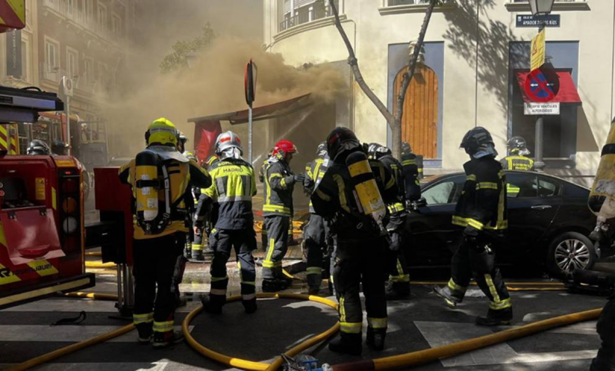 Tragedia en Madrid: así quedó el restaurante El Ñaño tras incendio y explosión