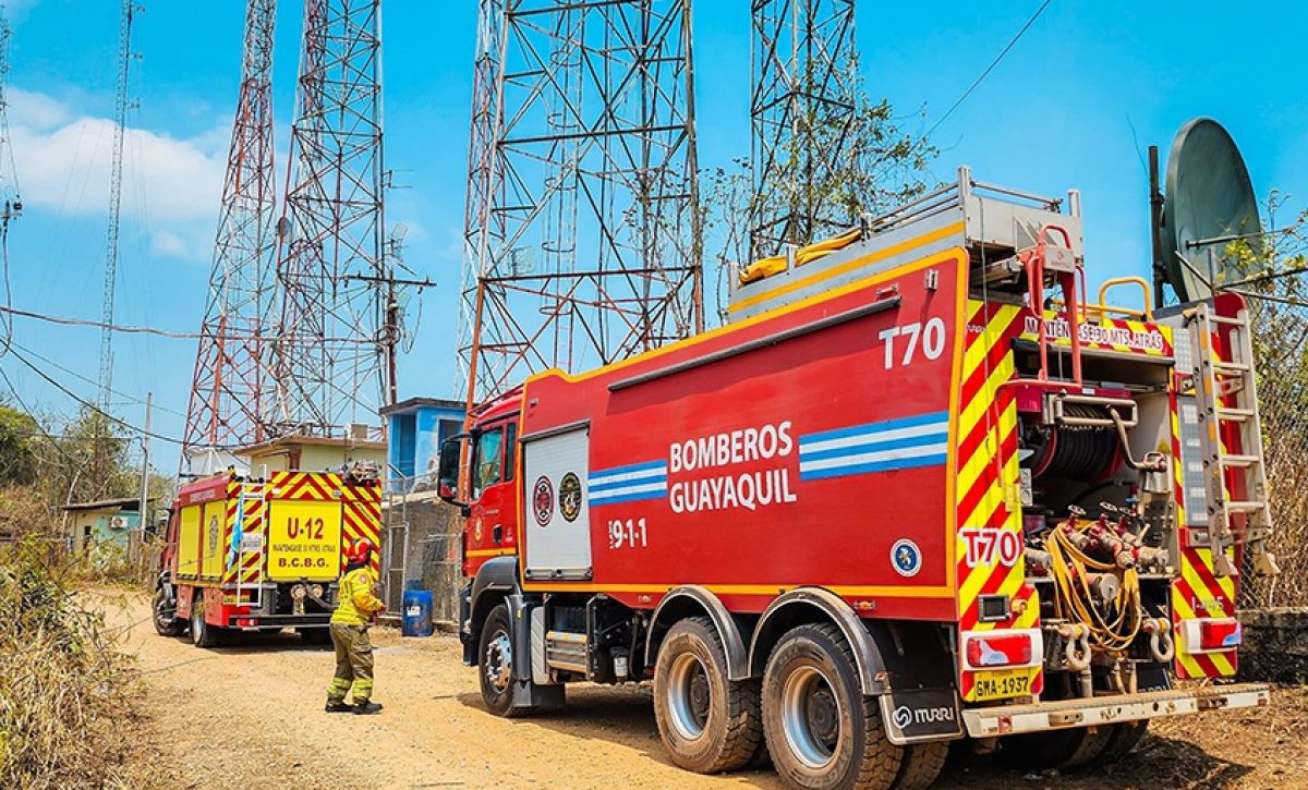La temporada seca en Guayaquil aumenta el riesgo de incendios.