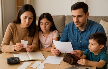 El ahorro familiar en tiempos de crisis no solo es una necesidad, sino una oportunidad para desarrollar hábitos financieros sólidos. FOTO: Inteligencia Artificial (ChatGPT).