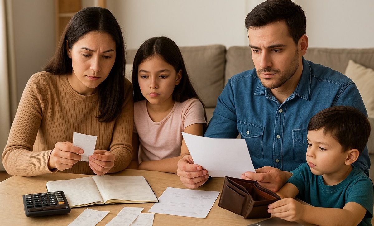El ahorro familiar en tiempos de crisis no solo es una necesidad, sino una oportunidad para desarrollar hábitos financieros sólidos. FOTO: Inteligencia Artificial (ChatGPT).