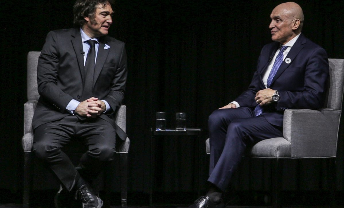 Javier Milei y José Luis Espert.