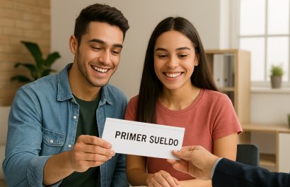 El primer sueldo no debe verse únicamente como una oportunidad de consumo, sino como el inicio de una vida financiera ordenada. FOTO: Inteligencia Artificial (ChatGPT).