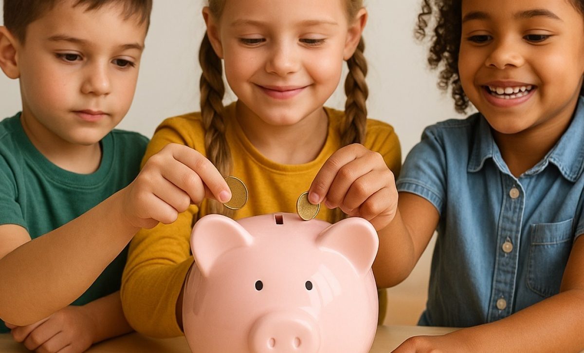 Los niños aprenden a diferenciar entre necesidades y deseos con métodos prácticos y visuales. FOTO: Inteligencia Artificial (ChatGPT).
