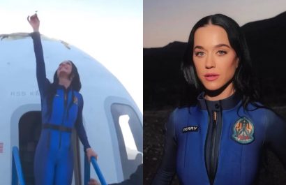 De la Tierra al Cosmos: Katy Perry brilló en su viaje al especio y esto fue lo que dijo