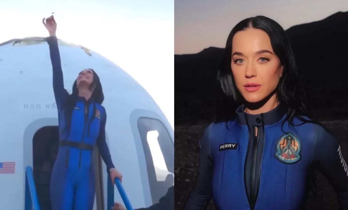 De la Tierra al Cosmos: Katy Perry brilló en su viaje al especio y esto fue lo que dijo
