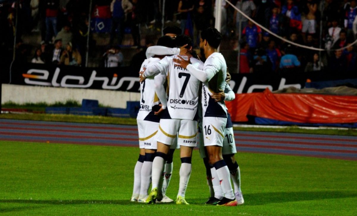 Liga de Quito avanzó hasta los octavos de final de la Copa Ecuador al dejar en el camino a Olmedo. FOTO: API.