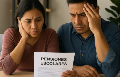 Morosidad en pensiones afecta sostenibilidad de colegios privados en Ecuador. FOTO: Inteligencia Artificial (ChatGPT).