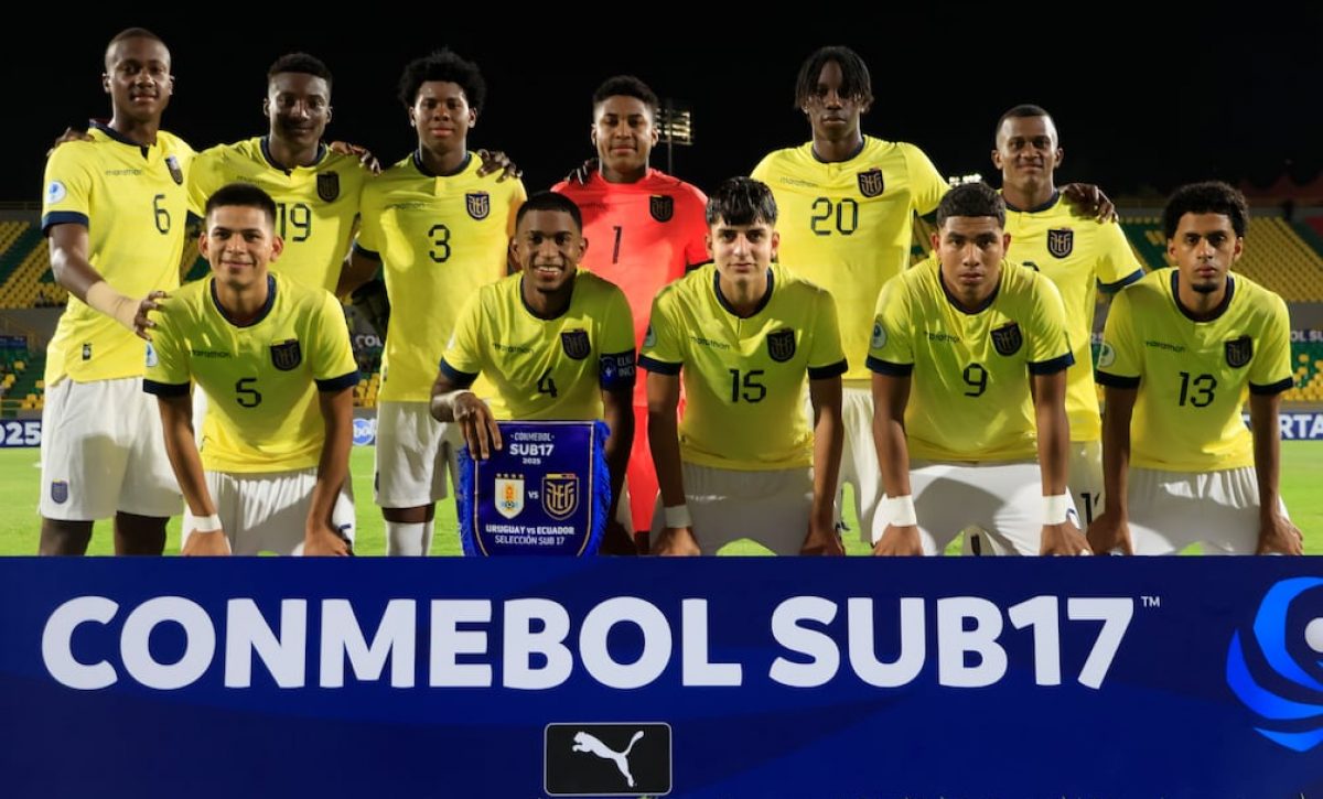 La selección de Ecuador Sub-17
