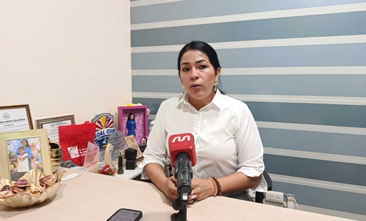Lady García cumplió dos años de gestión como concejal de Manta.