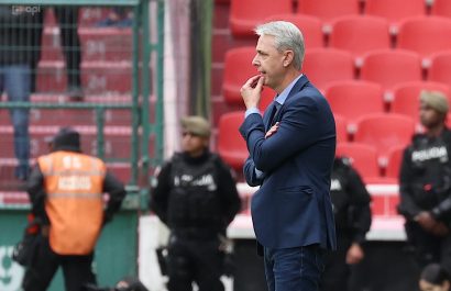 Tiago Nunes, entrenador de Liga de Quito.
