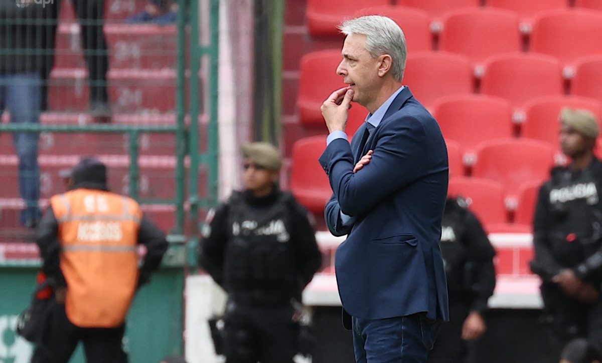 Tiago Nunes, entrenador de Liga de Quito.