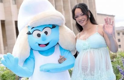 Rihanna lidera la nueva película de Los Pitufos como Pitufina. FOTO: rihannaofficiall (Instagram).