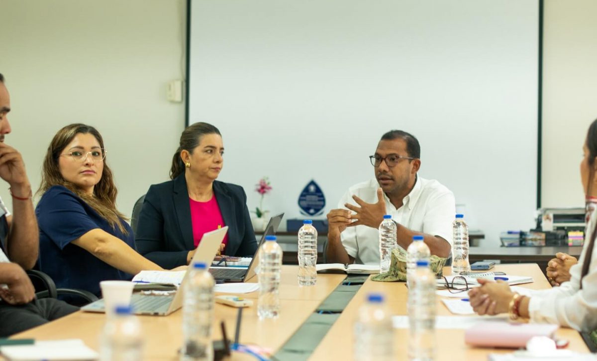 Byron Franco Tutivén cuando gerenciaba la Autoridad Portuaria de Manta.