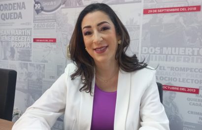 Vanesa Espinel, representante de BanEcuador, agencia Tarqui.