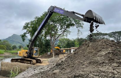 Desde Aguas de Manta se advierte que  la sedimentación podría volver a comprometer el abastecimiento de agua en toda la región, sino se coordinan acciones entre instituciones.