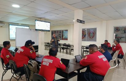 local 1 bomberos drones