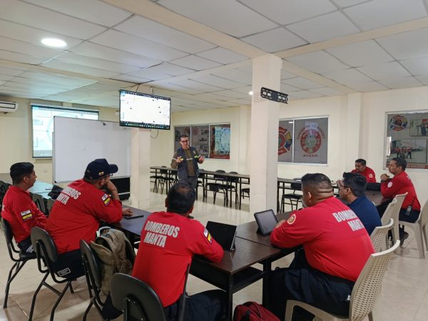 local 1 bomberos drones