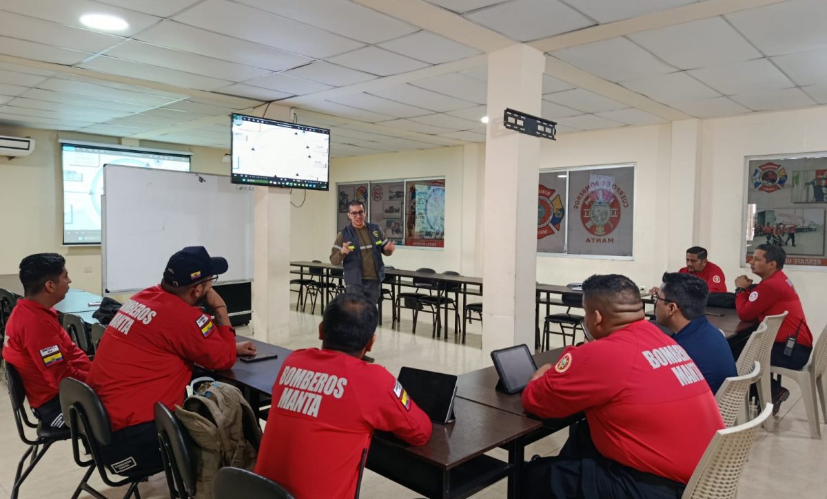 local 1 bomberos drones