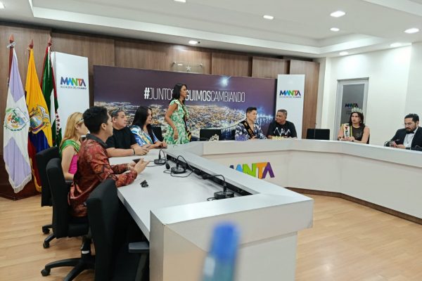 Un aspecto de la rueda de prensa, donde además se informó que Lady García será la madrina del evento.