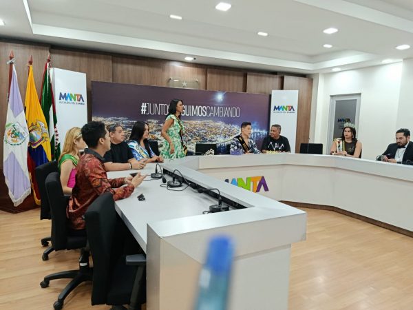 Un aspecto de la rueda de prensa, donde además se informó que Lady García será la madrina del evento.