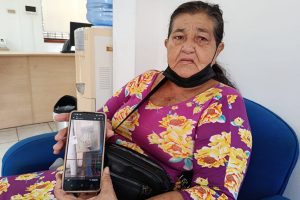 María Carreño dijo que está al día en sus pagos y no sabe porqué la desconexión del servicio.