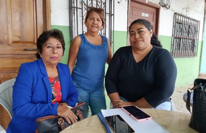 Parte de la nueva directiva del Barrio Perpetuo Socorro, que se posesionará este viernes 1 de agosto.