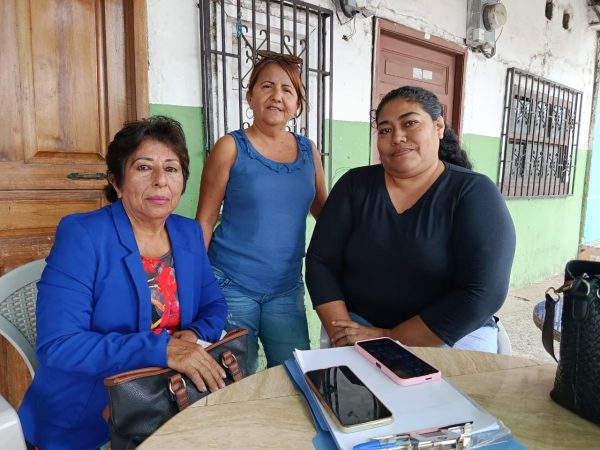 Parte de la nueva directiva del Barrio Perpetuo Socorro, que se posesionará este viernes 1 de agosto.