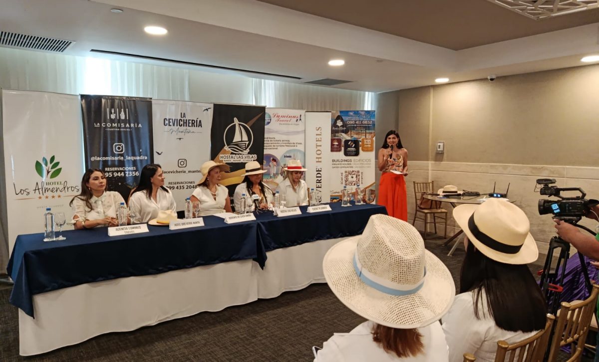 Las gestoras turísticas y culturales de Manta lanzaron la campaña la mañana de este martes 24 de junio del 2025 en el hotel Oro Verde.