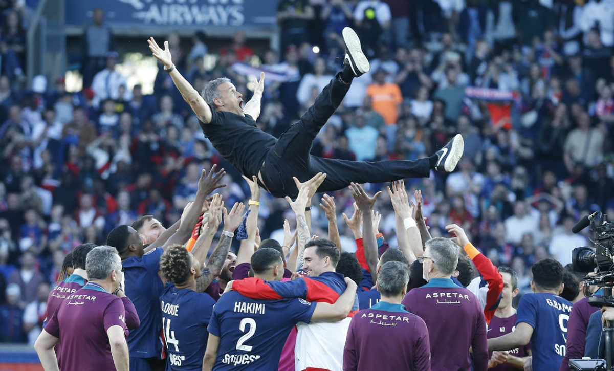 PSG campeón de la Ligue 1 2024-25 bajo el mando de Luis Enrique