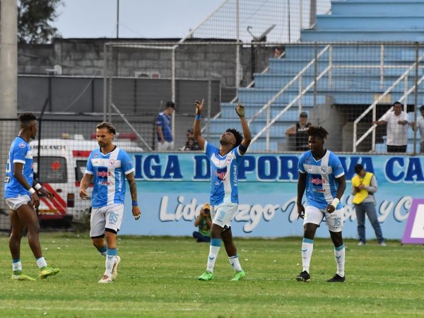Jugadores del Manta FC.