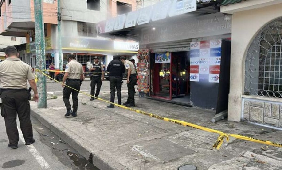 Dos sospechosos detenidos en Machala