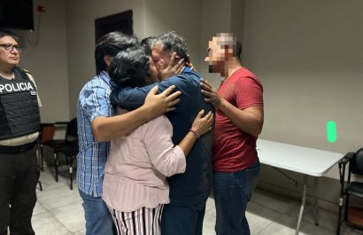 Mantenses liberados tras secuestro en la vía a Guayaquil
