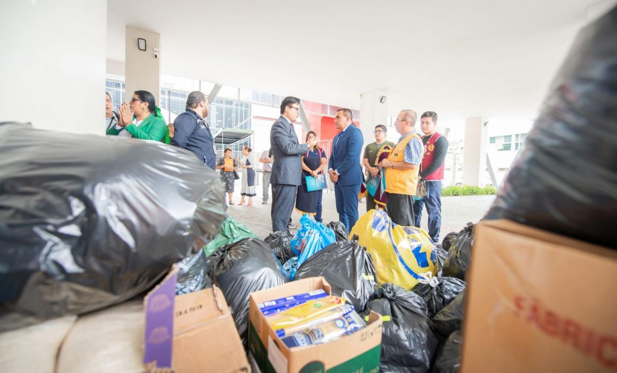 Municipio de Portoviejo atendió a más de 7.000 familias afectadas por el invierno.