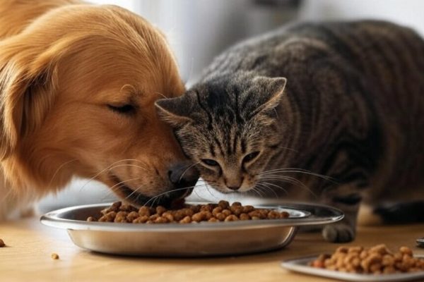 alimentación de mascotas, perros, gatos