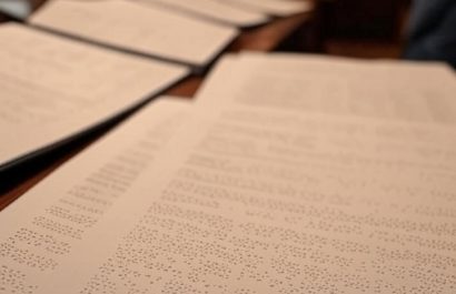 La asociación entregará a los dueños de restaurantes de Playita Mía y playa El Murciélago los menús en sistema braille. (Foto con IA)