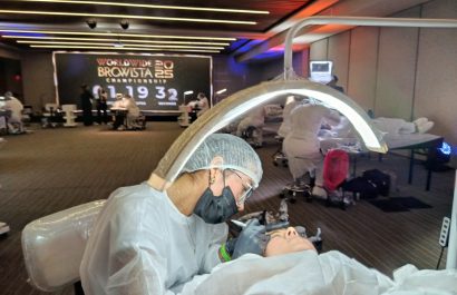Manta y Ecuador brillan en el evento Browist Ecuador y Congreso CIME 2025 que trata sobre micropigmentación.