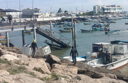 muelle flotante