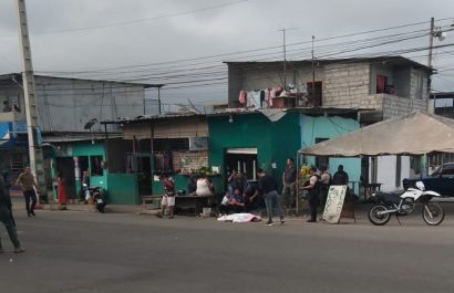 Nuevo hecho violento en la parroquia Eloy Alfaro de Manta: propietario de tienda fue asesinado a plena luz del día