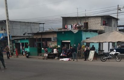 Nuevo hecho violento en la parroquia Eloy Alfaro de Manta: propietario de tienda fue asesinado a plena luz del día