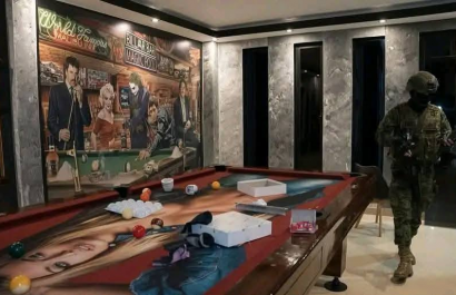 Así era la “narcovivienda” de lujo de un miembro de Los Lobos en Quevedo