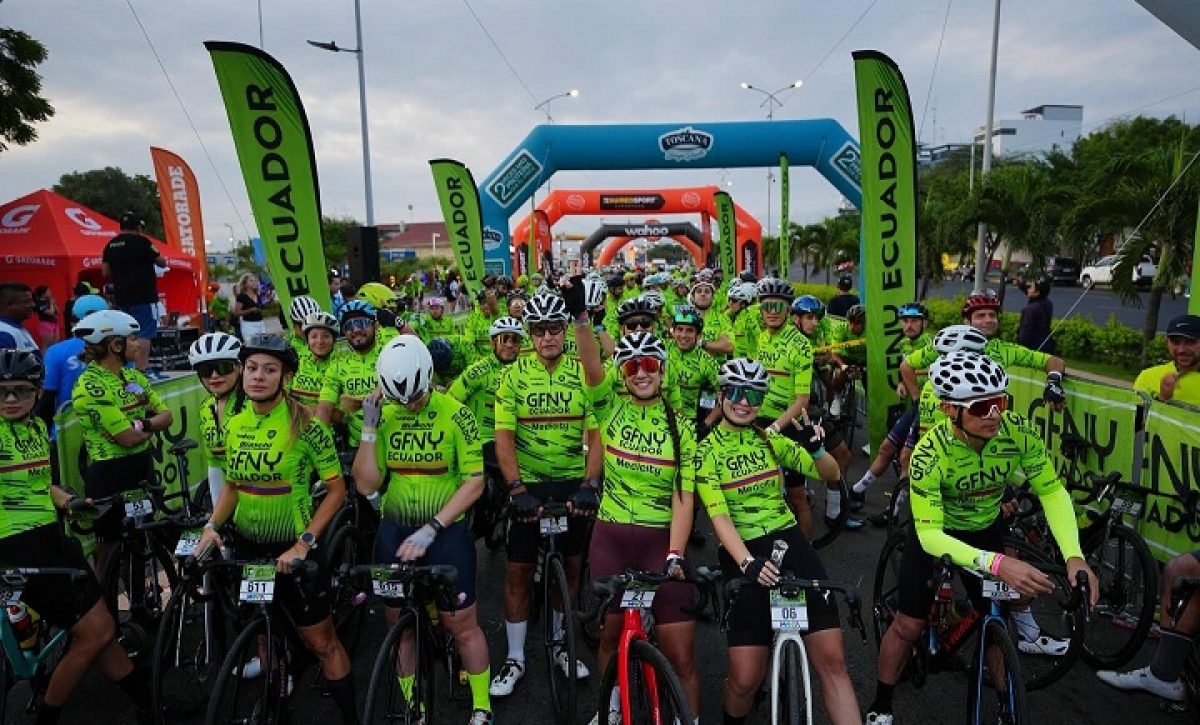 Participantes de ediciones anteriores del Gran Fondo de Nueva York.