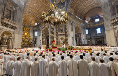 “Peregrinos de esperanza”: el mensaje del Papa Francisco a los sacerdotes en Jueves Santo