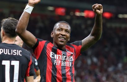Pervis Estupiñán, jugador del AC Milan.