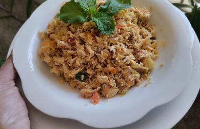 Desmenuzado de pescado: un plato típico fácil y nutritivo