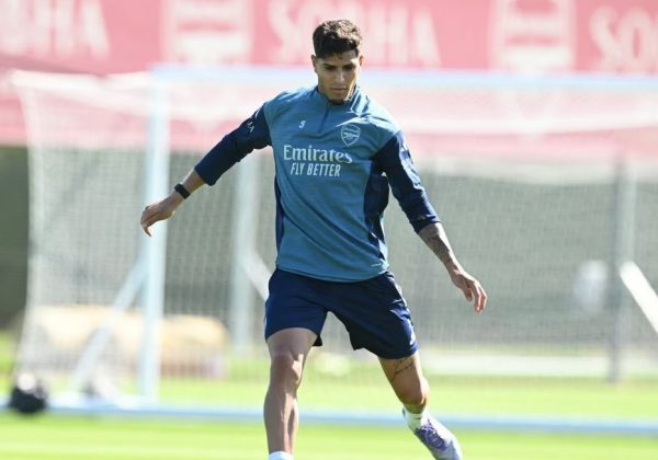 Piero Hincapié, jugador del Arsenal.