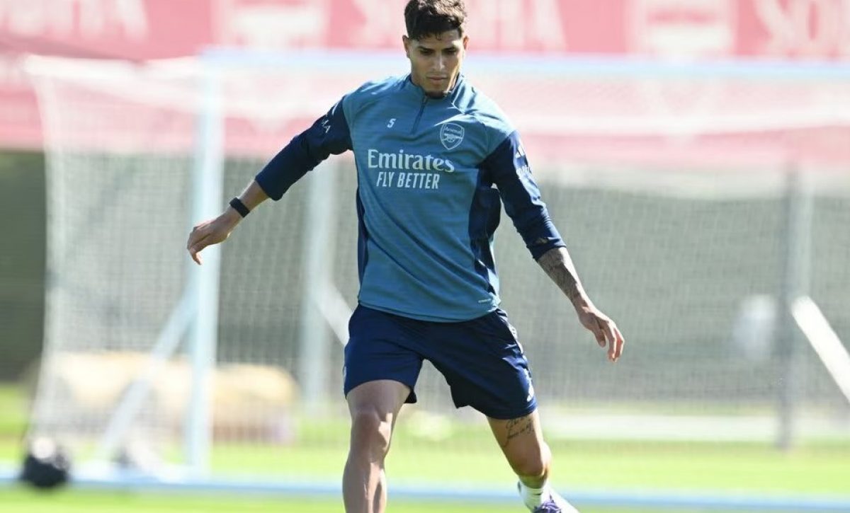 Piero Hincapié, jugador del Arsenal.