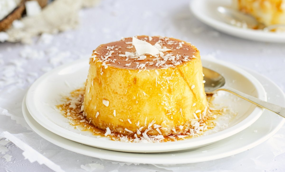 Flan de coco casero: ingredientes y preparación tradicional