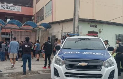 El crimen de la adolescente ocurrió cerca del colegio Tohallí de Manta.