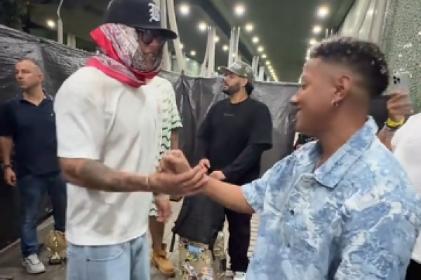 Artistas urbanos Jombril y Beele se encuentran en Medellín y comparten momento viral